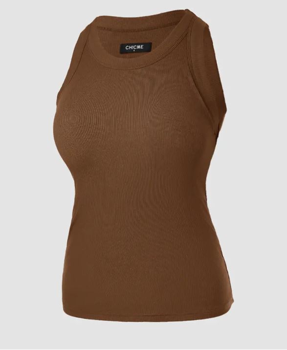 FlexiForm™ Built-In Bra Ribbed Tank