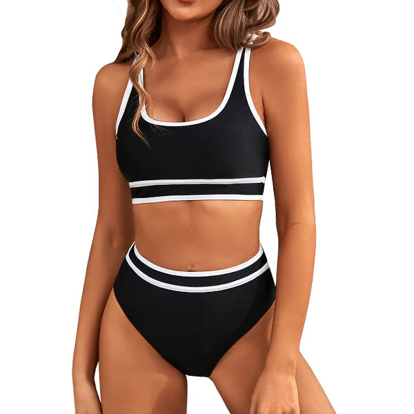 ActiveGlow – Sporty High-Waisted Bikini Set
