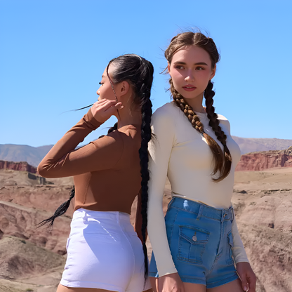 Elora Essential Long-Sleeve Tee