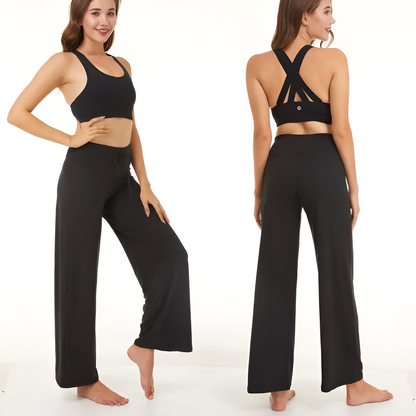 Elora Ease Wide-Leg Pants (3-Pack)