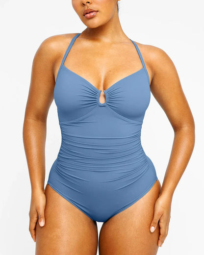 ShapeMuse — Shaping U-Ring One-Piece Swimsuit