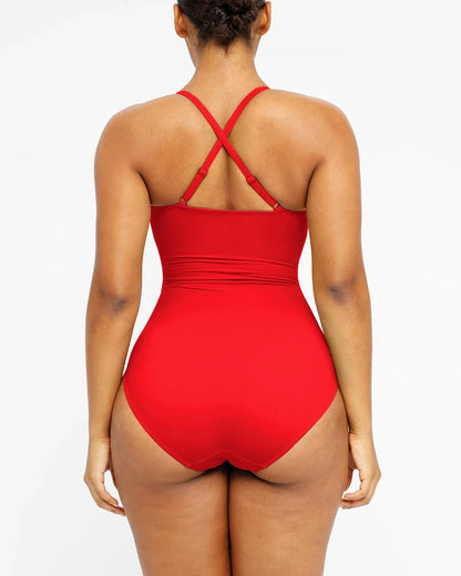 ShapeMuse — Shaping U-Ring One-Piece Swimsuit