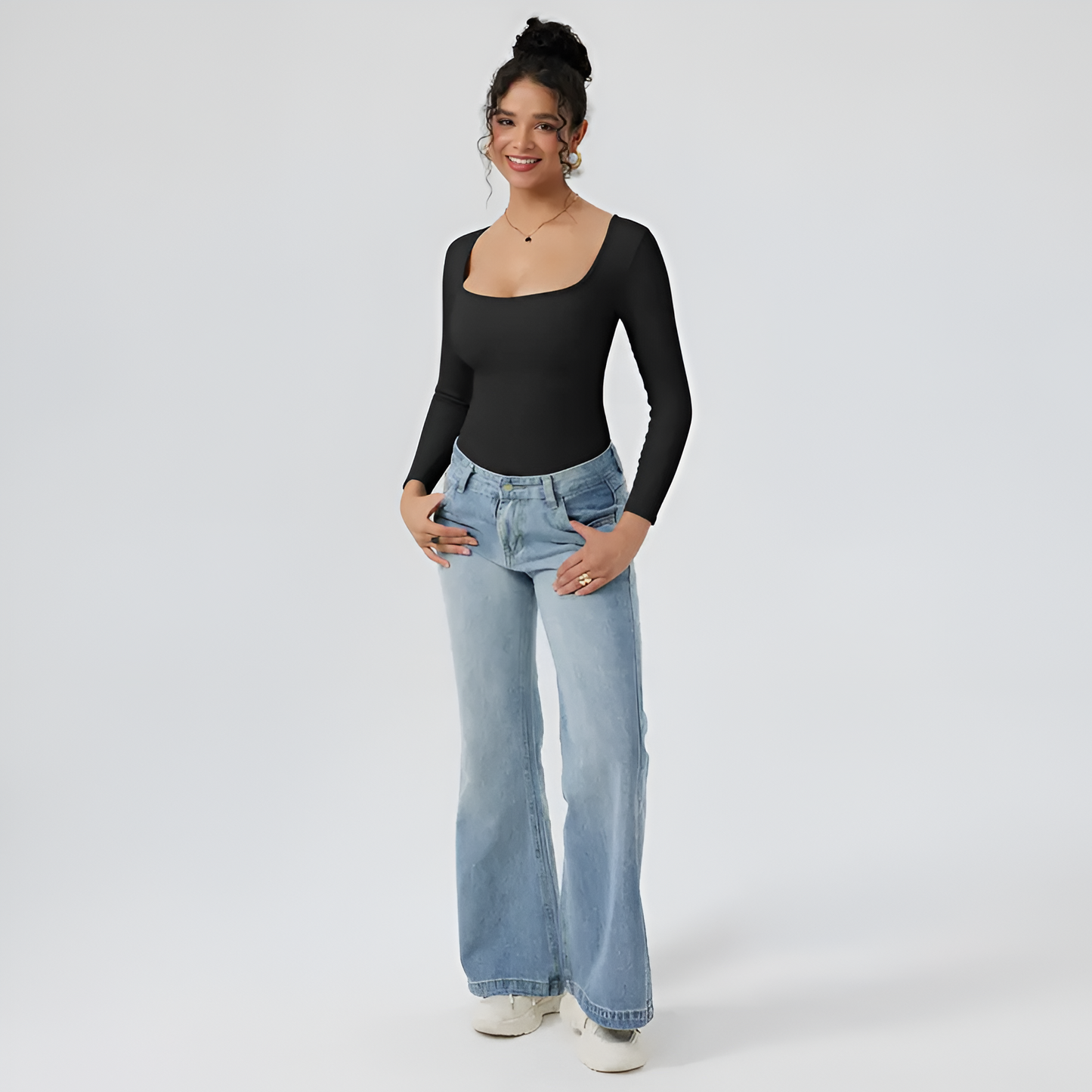 Elora 2-Piece Square Neck Bodysuits