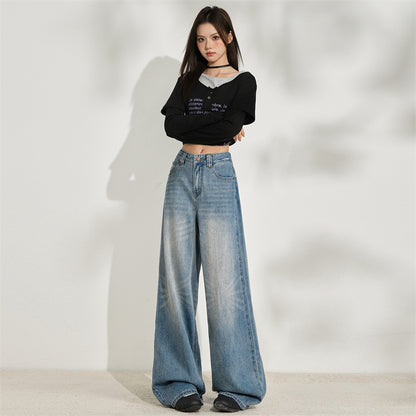 Elora Fireworks Denim – Bold Wide-Leg Jeans