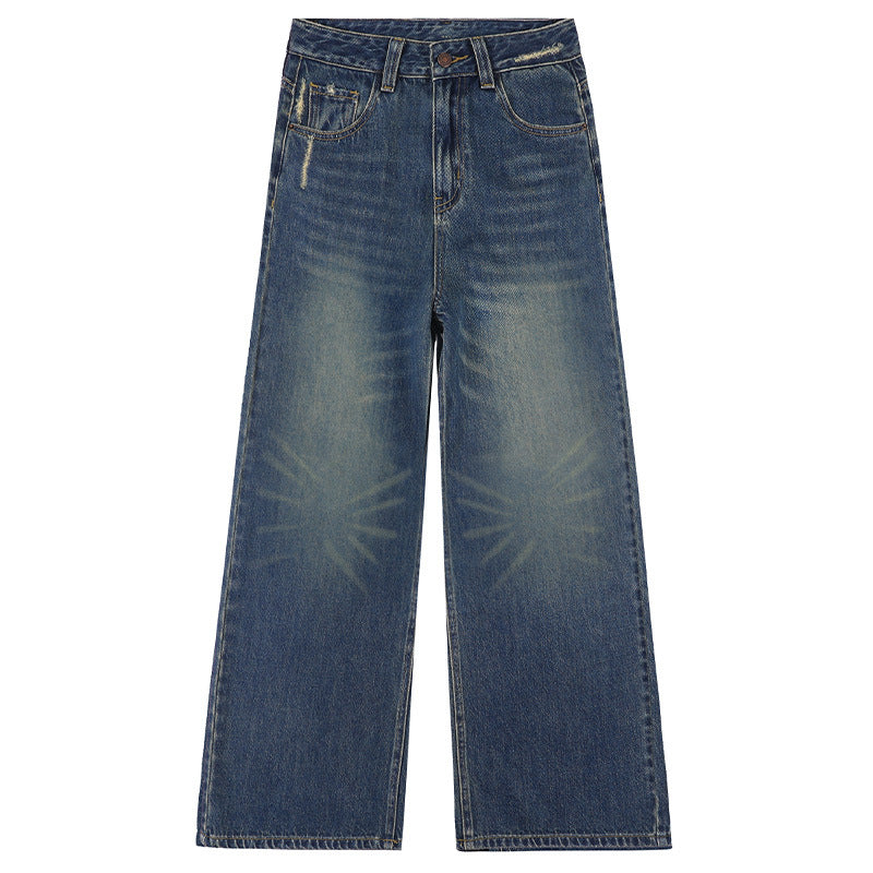 Elora Fireworks Denim – Bold Wide-Leg Jeans