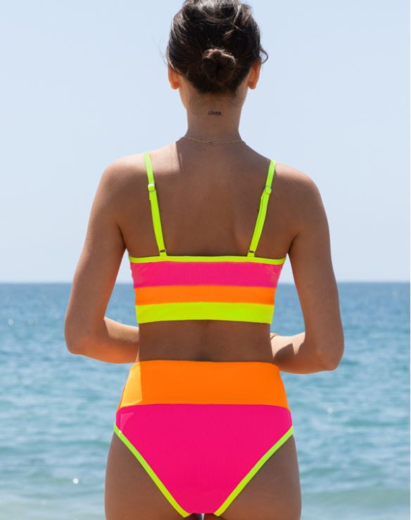Neon Wave Bikini Set – Bold. Bright. Beautiful.