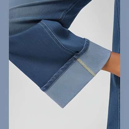 Elora Flex Wide-Leg Jeans