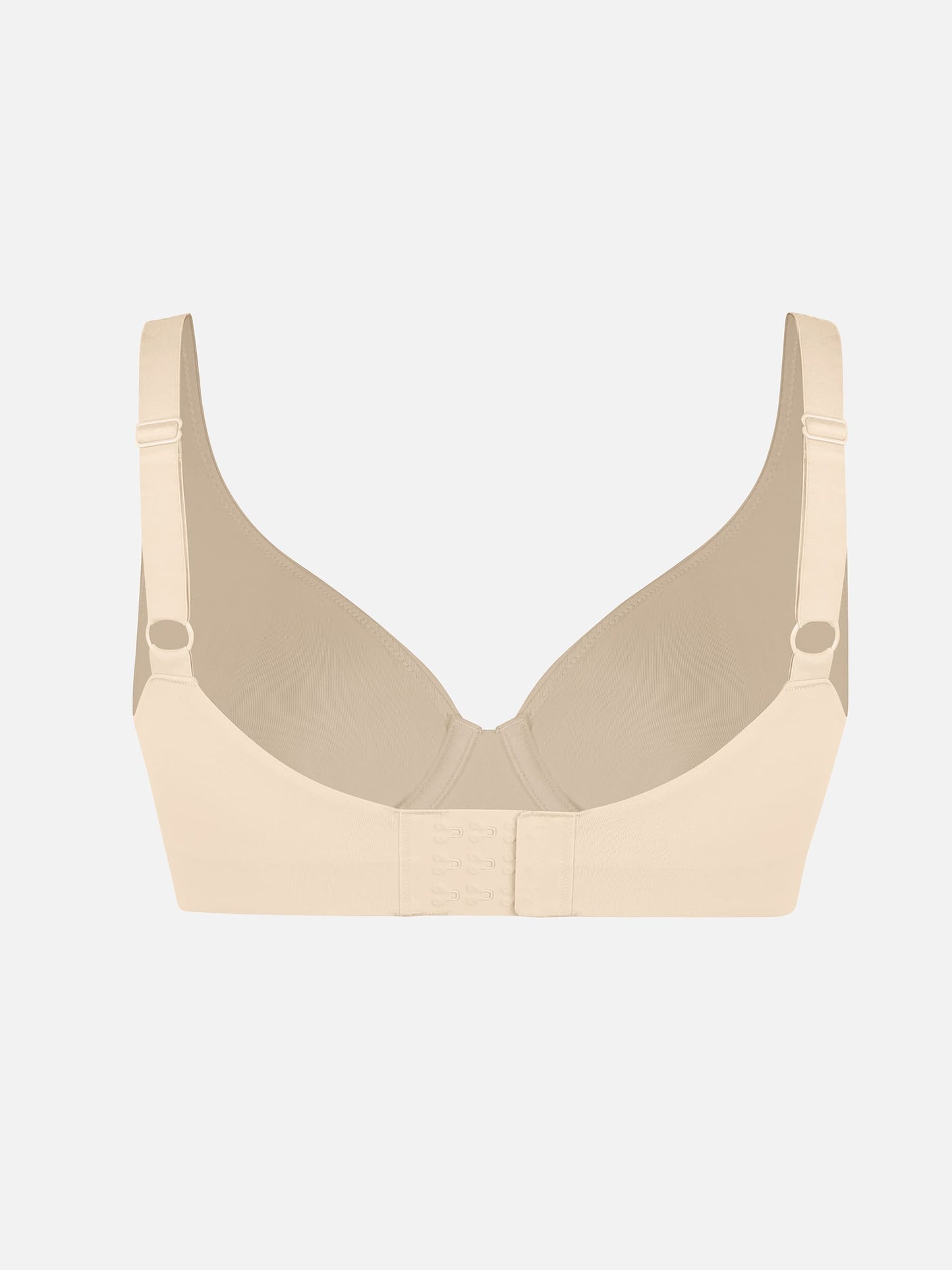 Feelingirl Underwire Adjustable Deep V-neck Bra