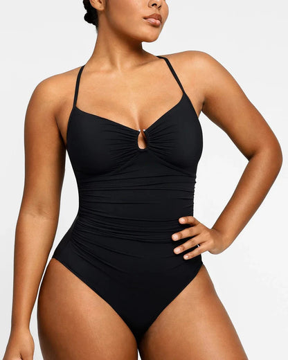 ShapeMuse — Shaping U-Ring One-Piece Swimsuit