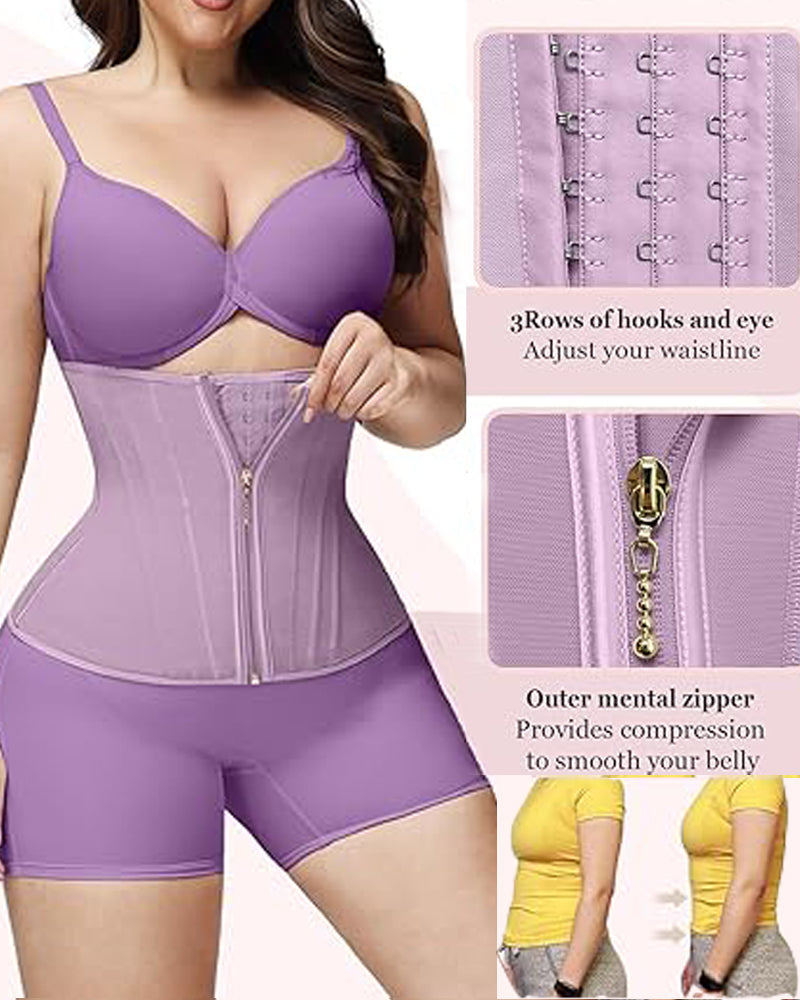 Shapshe® Zip & Breasted Body Shaper Tank Top Waist Trainer