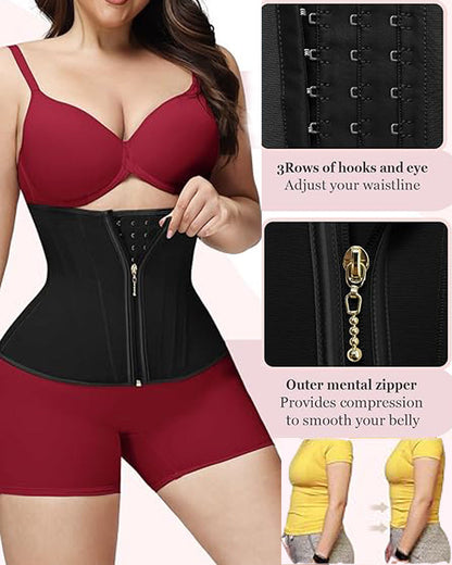 Shapshe® Zip & Breasted Body Shaper Tank Top Waist Trainer