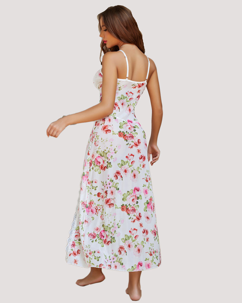 Orivia™ Mesh Split Nightgown