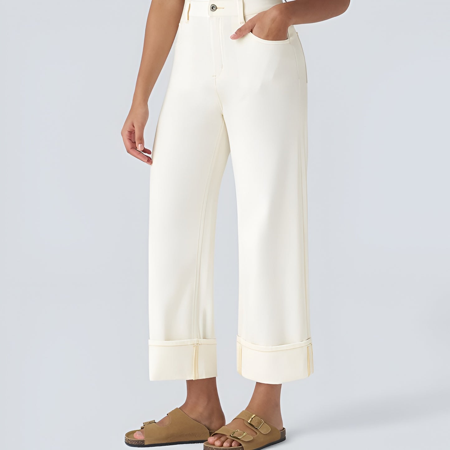 Elora Flex Wide-Leg Jeans