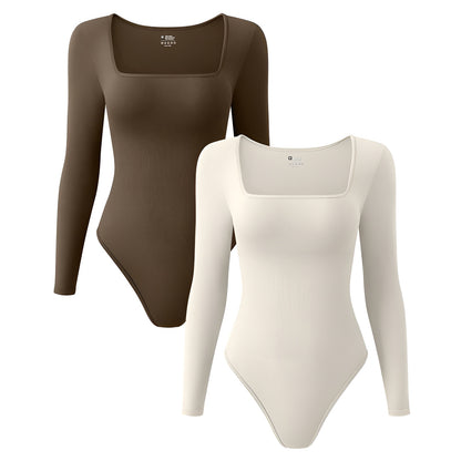 Elora 2-Piece Square Neck Bodysuits