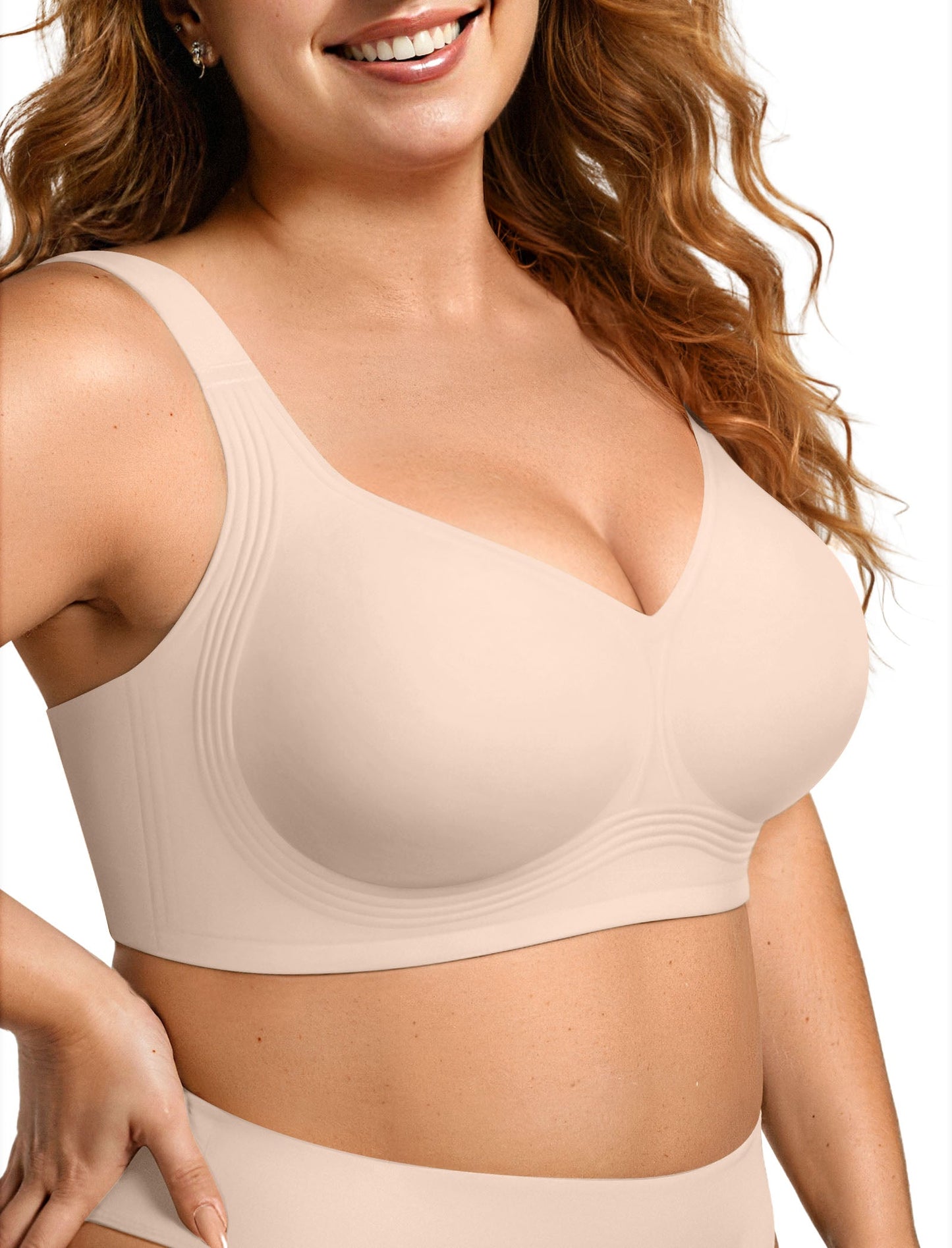 Jelly Bra Plus Size Supportive Seamless Bras