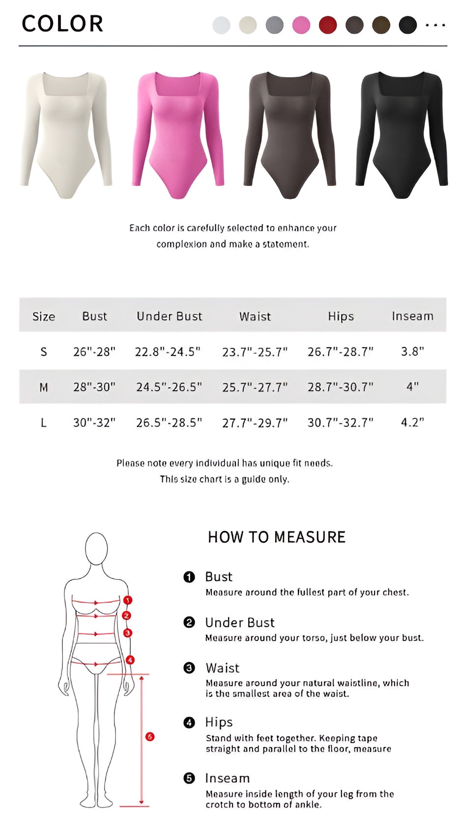 Elora 2-Piece Square Neck Bodysuits