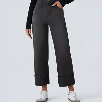 Elora Flex Wide-Leg Jeans