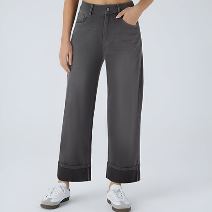 Elora Flex Wide-Leg Jeans