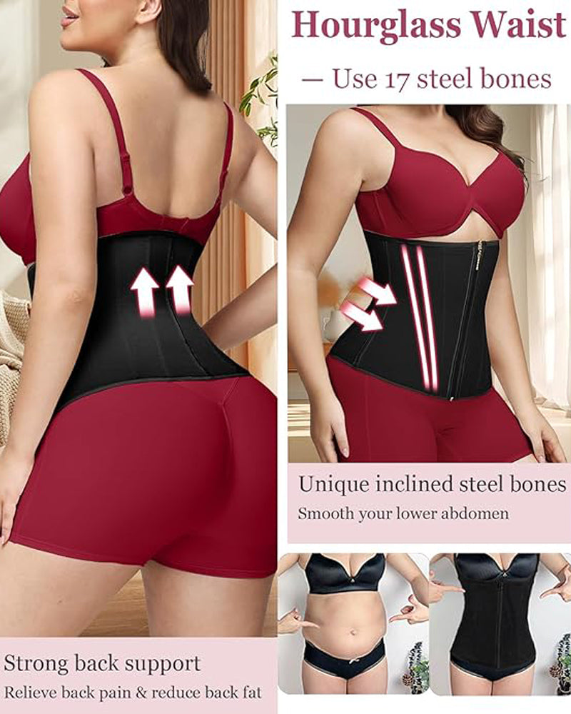 Shapshe® Zip & Breasted Body Shaper Tank Top Waist Trainer