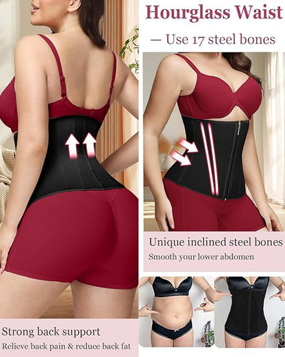 Shapshe® Zip & Breasted Body Shaper Tank Top Waist Trainer