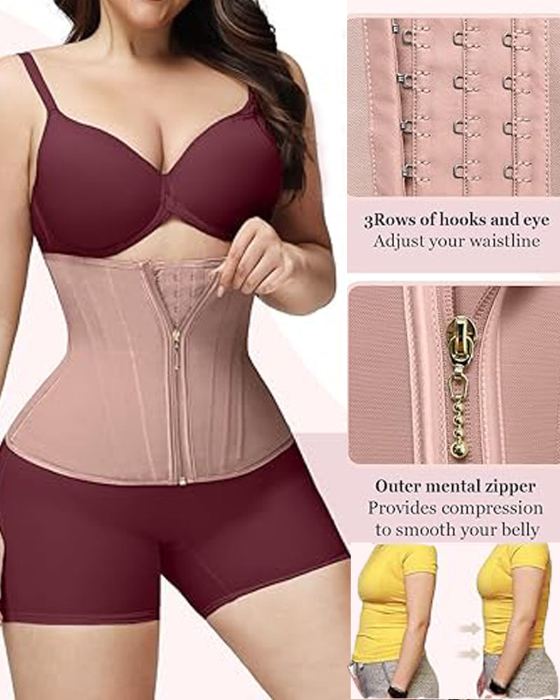 Shapshe® Zip & Breasted Body Shaper Tank Top Waist Trainer